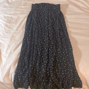 Long floral Brandy Melville Skirt